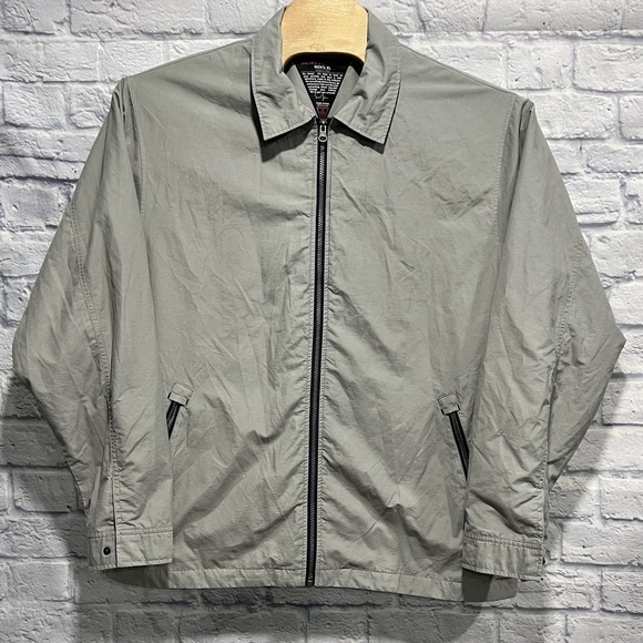 Scottevest Other - SCOTTEVEST Men Gray Lightweight Nylon Full Zip Jacket Multiple Pocket READ Sz XL